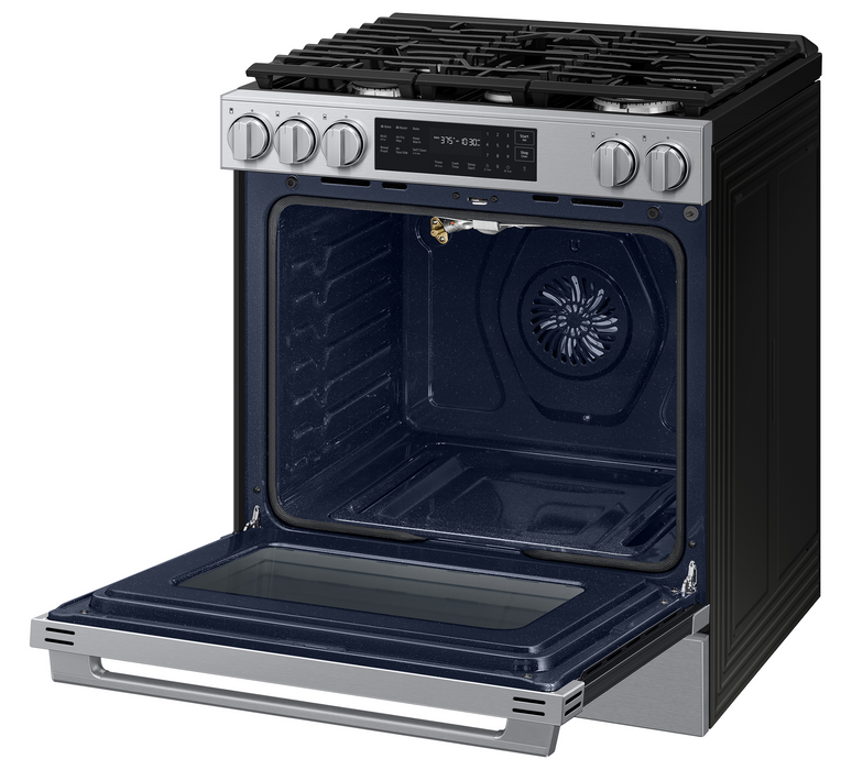 Cuisinière encastrée Samsung de 6 pi3 à convection véritable avec friture à air Air Fry Max - acier inoxydable - NSG80H60SRAA 