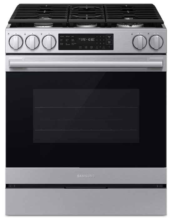 Cuisinière encastrée Samsung de 6 pi3 à convection véritable avec friture à air Air Fry Max - acier inoxydable - NSG80H60SRAA 