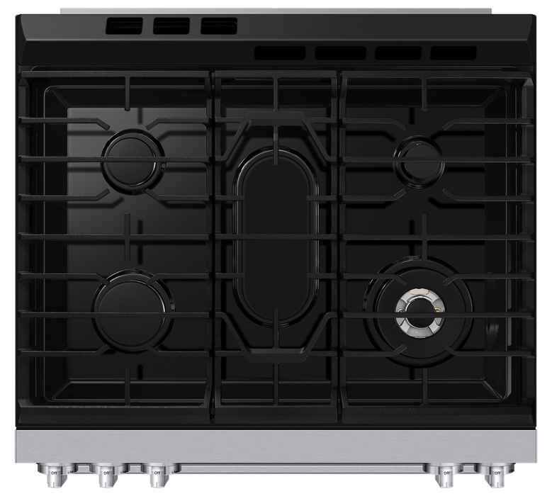 Cuisinière encastrée Samsung de 6 pi3 à convection avec friture à air - acier inoxydable - NSG90H60SRAA