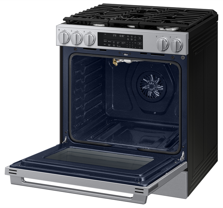 Cuisinière encastrée Samsung de 6 pi3 à convection avec friture à air - acier inoxydable - NSG90H60SRAA