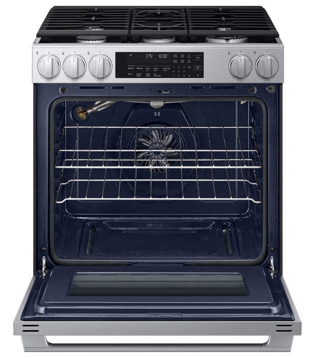 Cuisinière encastrée Samsung de 6 pi3 à convection avec friture à air - acier inoxydable - NSG90H60SRAA