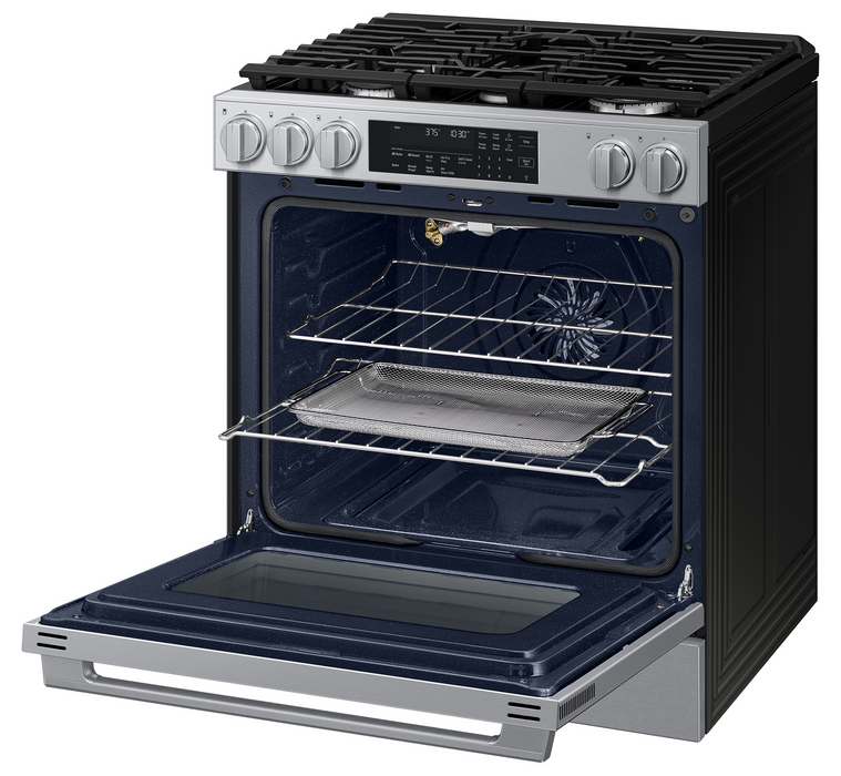 Cuisinière encastrée Samsung de 6 pi3 à convection avec friture à air - acier inoxydable - NSG90H60SRAA