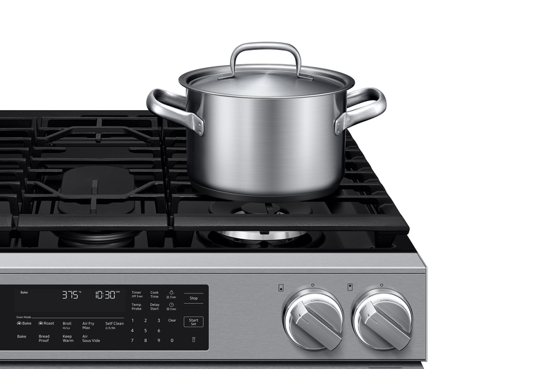Cuisinière encastrée Samsung de 6 pi3 à convection avec friture à air - acier inoxydable - NSG90H60SRAA