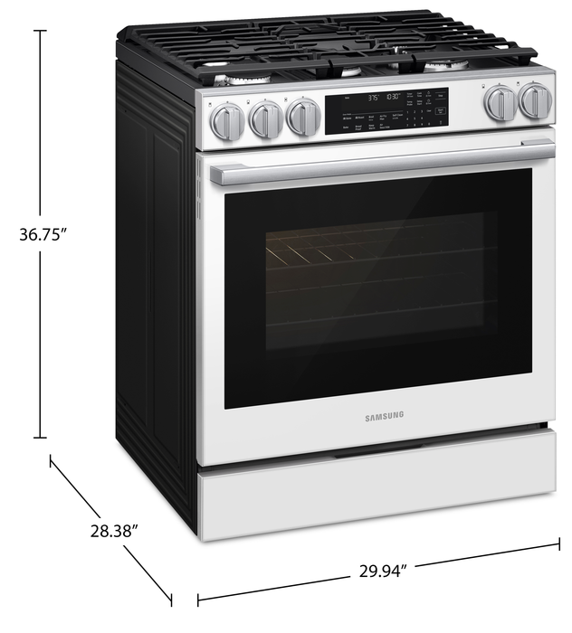 Cuisinière encastrée Samsung de 6 pi3 à convection avec friture à air - acier inoxydable résistant aux traces de doigts - NSG90H60SRAA