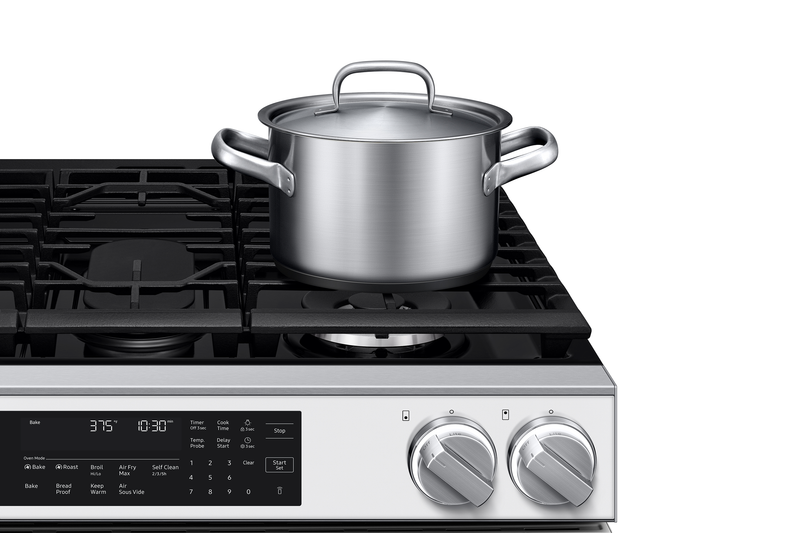 Cuisinière encastrée Samsung de 6 pi3 à convection avec friture à air - acier inoxydable résistant aux traces de doigts - NSG90H60SRAA