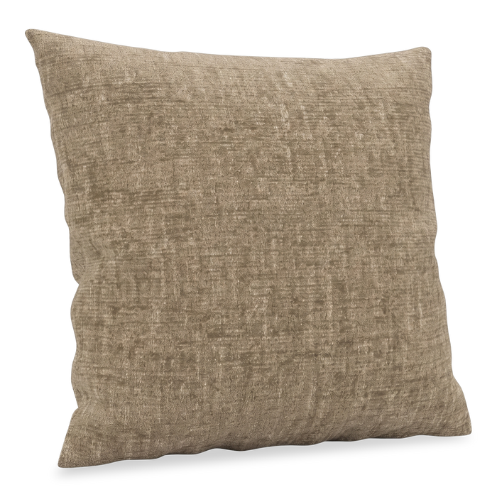 Coussin décoratif Sofa Lab en tissu - Chenille Praline