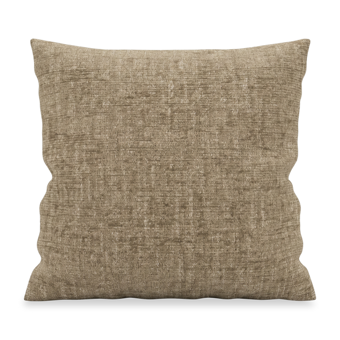 Coussin décoratif Sofa Lab en tissu - Chenille Praline