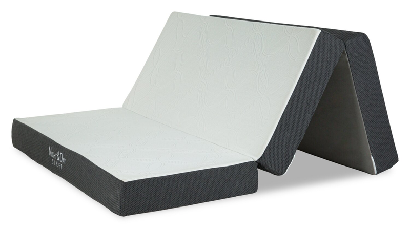 Armoire-lit Parker avec matelas en mousse à mémoire de forme à ressorts ensachés, écume de mer - format grand lit