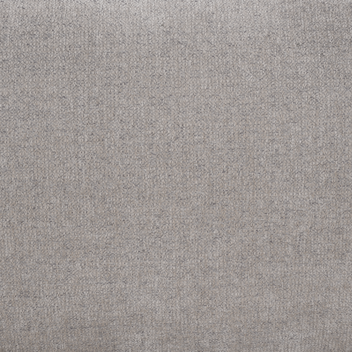 Pouf Pebble de 42 po fabriqué au Canada en tissu - gris