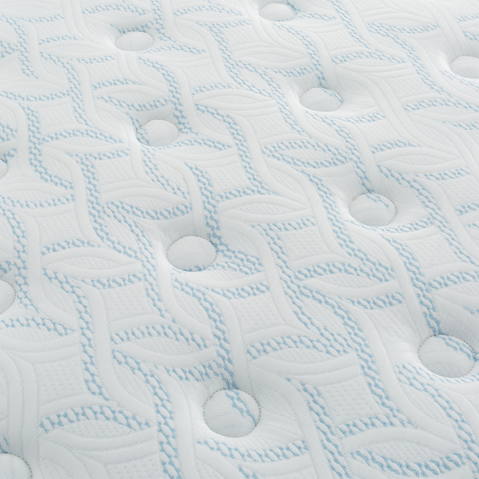 Matelas ferme à Euro-plateau dans une boîte Indulge de Primo pour grand lit