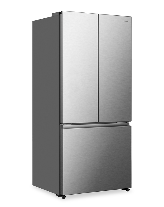 Réfrigérateur Hisense de 19,3 pi3 et de 32 po de profondeur comptoir à portes françaises - acier inoxydable - RF19A3CSEI