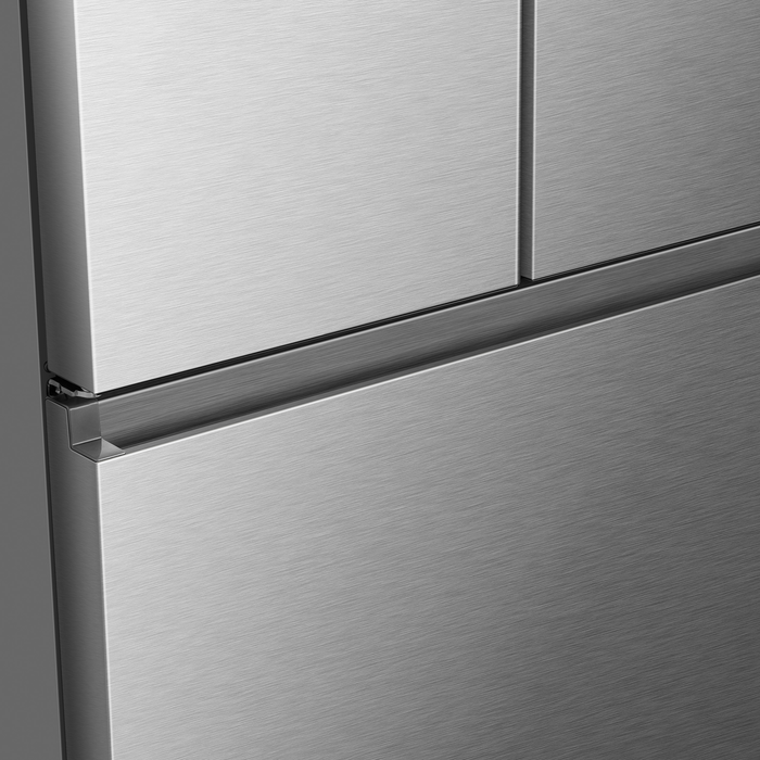 Réfrigérateur Hisense de 19,3 pi3 et de 32 po de profondeur comptoir à portes françaises - acier inoxydable - RF19A3CSEI