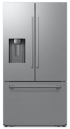 Réfrigérateur Bespoke de Samsung de 24 pi3 et de 35,8 po de profondeur comptoir à portes françaises – acier inoxydable - RF70H25HERAA