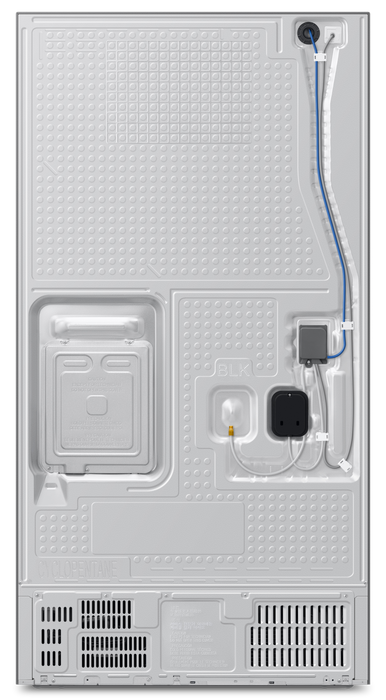 Réfrigérateur à 3 portes Bespoke de Samsung de 29 pi3 et de 35,88 po à portes françaises avec IA - argenté - RF70H30HERAA