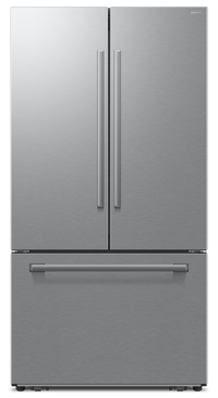 Réfrigérateur à 3 portes Bespoke de Samsung de 29 pi3 et de 35,88 po à portes françaises avec IA - acier inoxydable - RF70H30KERAA