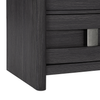 Rocco Bedside 2-Drawer Nightstand with Built-In Charging Port, 25"W x 26"H - Dark Grey | Table de nuit Rocco de 25 po (L) x 26 po (H) à 2 tiroirs avec port de recharge intégré - gris foncé