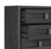 Rocco Bedroom Chest of Drawers, 5-Drawer, 36"W x 52"H - Dark Grey | Commode verticale de chambre à coucher Rocco de 36 po (L) x 52 po (H) à 5 tiroirs - gris foncé