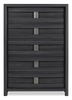 Rocco Bedroom Chest of Drawers, 5-Drawer, 36"W x 52"H - Dark Grey | Commode verticale de chambre à coucher Rocco de 36 po (L) x 52 po (H) à 5 tiroirs - gris foncé