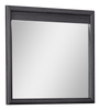 Rocco 5pc Bedroom Set with LED Lit Storage Bed, Dresser & Mirror, Dark Grey - Queen Size | Ensemble de chambre à coucher Rocco 5 pièces avec lit de rangement illuminé à DEL, commode et miroir, gris foncé - format grand lit