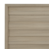Rocco Storage Bed with 2 Built-In Footboard Drawers & LED Lit Headboard, Light Brown - King Size | Lit de rangement Rocco avec 2 tiroirs de pied de lit intégrés et tête de lit illuminée à DEL, brun clair - format très grand lit