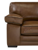 Rodeo 67” Top-Grain Genuine Leather Loveseat with Removable Cushions – Chestnut | Causeuse Rodeo de 67 po en cuir véritable de qualité supérieure avec coussins amovibles - marron