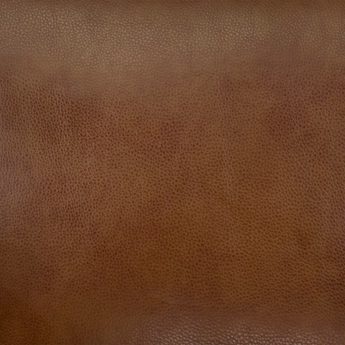 Causeuse Rodeo de 67 po en cuir véritable de qualité supérieure avec coussins amovibles - marron