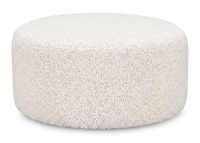 Pouf courbé personnalisable de Sofa Lab de 38 po fabriqué au Canada en tissu - Teddy Riverrock