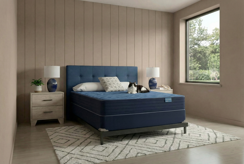 Matelas ferme à plateau régulier San Marino de Springwall pour lit simple 