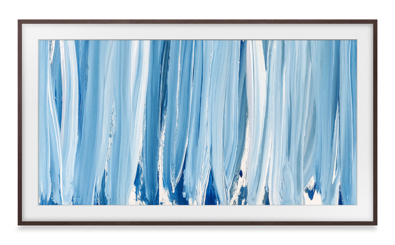 Cadre décoratif personnalisable pour téléviseur The Frame Pro de 65 po de Samsung - brun ambré