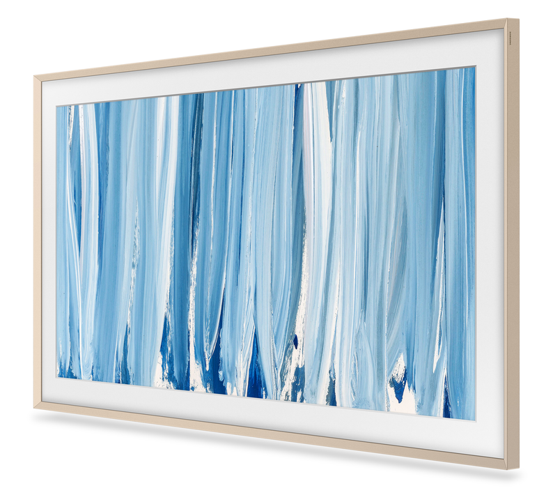 Cadre décoratif personnalisable pour téléviseur The Frame Pro de 75 po de Samsung - sable doré