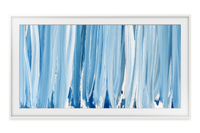Cadre décoratif personnalisable pour téléviseur The Frame Pro de 55 po de Samsung - blanc