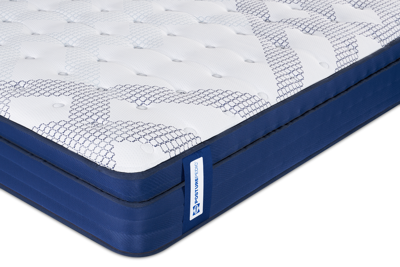 Matelas ferme à Euro-plateau Lambton PosturepedicMD de série 950 de Sealy pour très grand lit