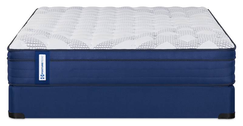 Ensemble matelas ferme à Euro-plateau Lambton PosturepedicMD de série 950 de Sealy pour grand lit