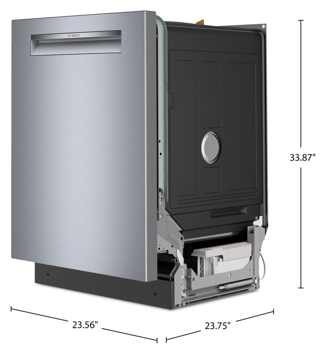 Lave-vaisselle encastré Bosch de série 300 de 24 po de 46 dBA - acier inoxydable - SHP53EM5N