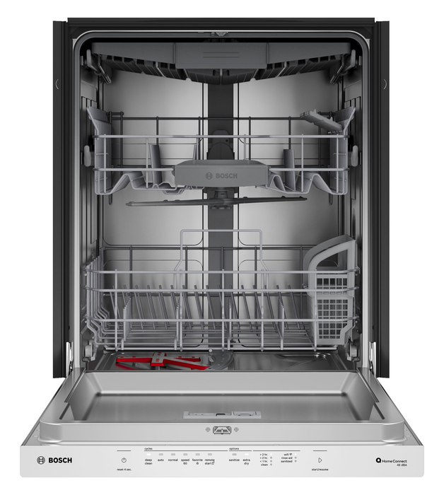 Lave-vaisselle encastré Bosch de série 300 de 24 po de 46 dBA - acier inoxydable - SHP53EM5N