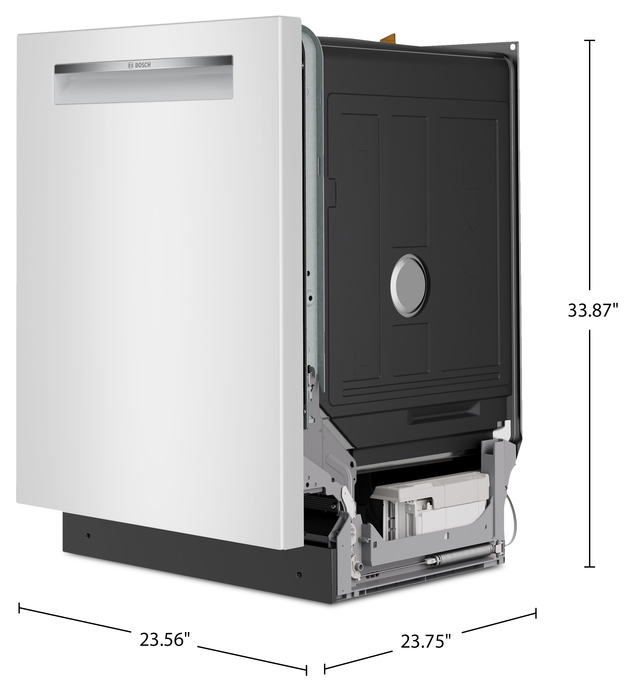 Lave-vaisselle encastré Bosch de série 300 de 24 po de 46 dBA - blanc - SHP53EM2N