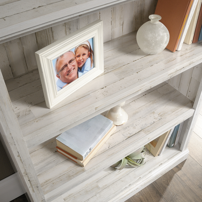 Bibliothèque Smyth de 35,28 po à 3 tablettes - planche blanche