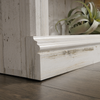 Smyth 35.28” 3-Shelf Bookcase – White Plank | Bibliothèque Smyth de 35,28 po à 3 tablettes - planche blanche
