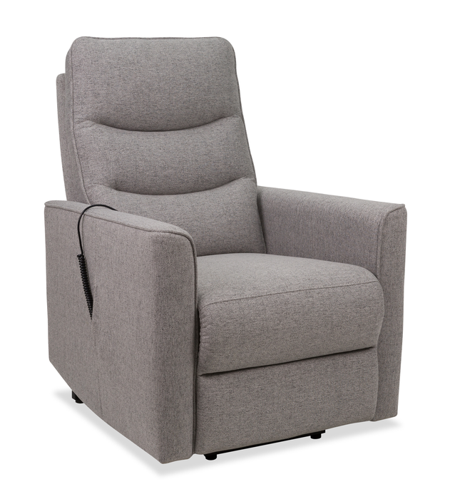 Fauteuil basculeur à inclinaison électrique Stratford de 29 po d’apparence lin - gris