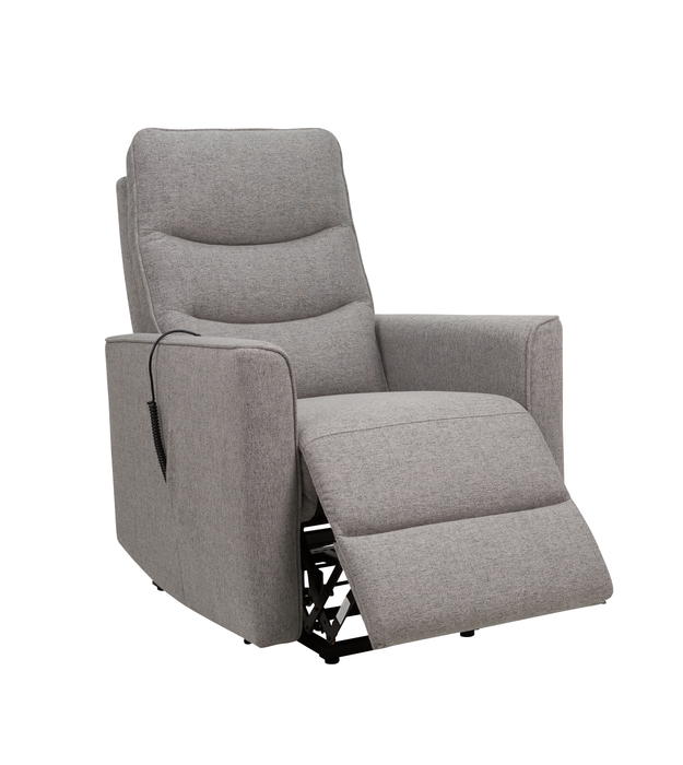 Fauteuil basculeur à inclinaison électrique Stratford de 29 po d’apparence lin - gris