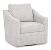 Fauteuil d’appoint pivotant personnalisable de Sofa Lab de 32 po fabriqué au Canada en tissu - Plush Oyster