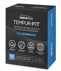 Protège-matelas imperméable TEMPUR-FitMC de Tempur-Pedic pour lit double