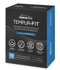 Protège-matelas imperméable TEMPUR-FitMC de Tempur-Pedic pour lit simple très long