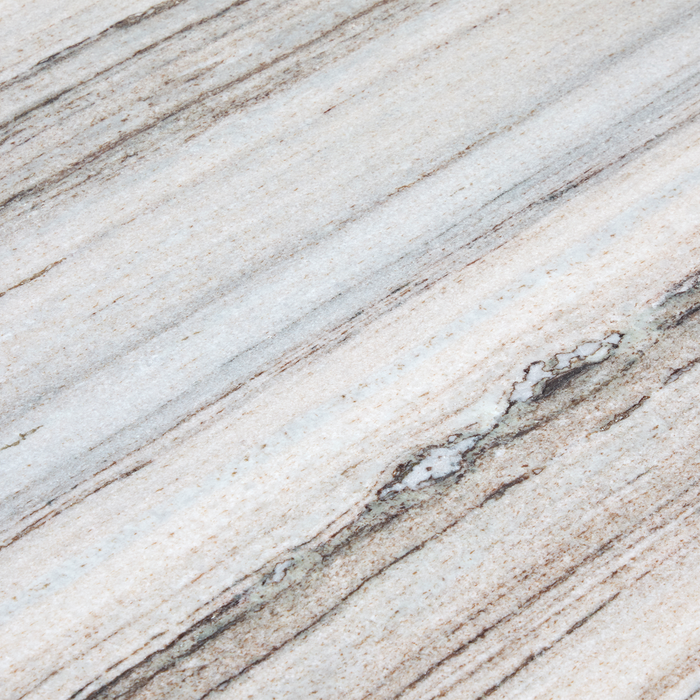 Table de salon Timber de 56 po avec dessus en marbre et rangement - brun sierra