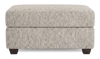 Made in Canada Customizable Sofa Lab Trunk 39" Fabric Storage Ottoman – Rust Accent Fabric |Pouf de rangement personnalisable Trunk de Sofa Lab de 39 po fabriqué au Canada en tissu - tissu décoratif Rust
