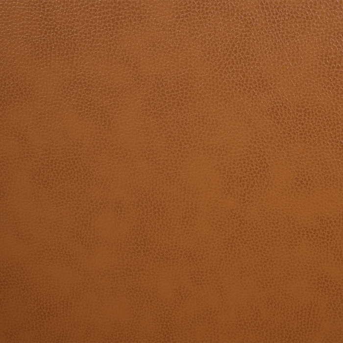 Causeuse Viero de 64,2 po en cuir véritable - caramel  