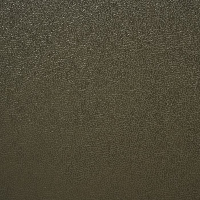 Causeuse Viero de 64,2 po en cuir véritable - verte  