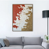 Endless Transform Hand Painted Heavy Textured Wall Art – 36” x 48” | Œuvre d’art murale « Endless Transform » peinte à la main à texture épaisse - 36 po x 48 po