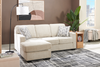 Made in Canada Lennox Chenille Fabric Reversible Sectional with Reversible Cushions - Taupe | Sofa sectionnel réversible Lennox fabriqué au Canada en tissu de chenille avec coussins réversibles - taupe