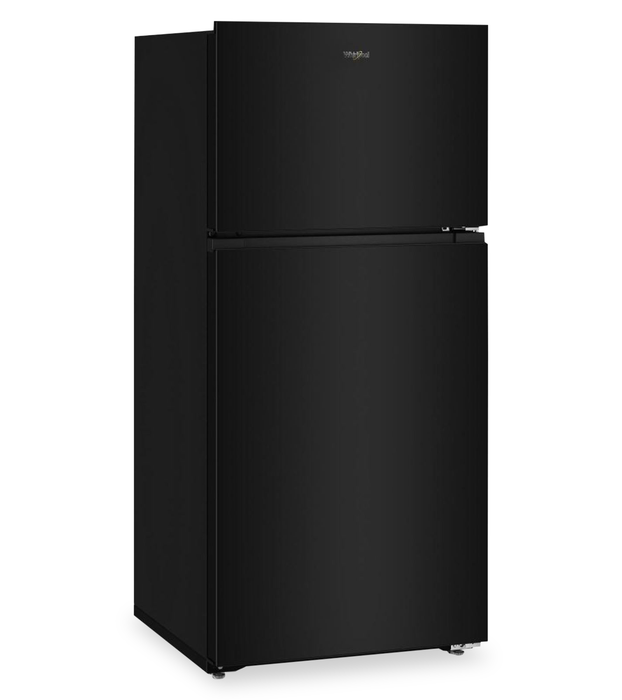 Réfrigérateur Whirlpool large de 14 pi3 et de 28 po à congélateur supérieur - noir - WRTX3314TB